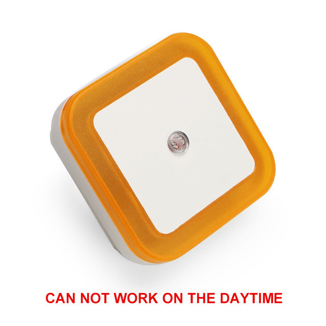 LED Night Light Mini Light Sensor Control 110V 220V EU US Plug Nightlight Lamp For Children Kids Living Room Bedroom Lighting