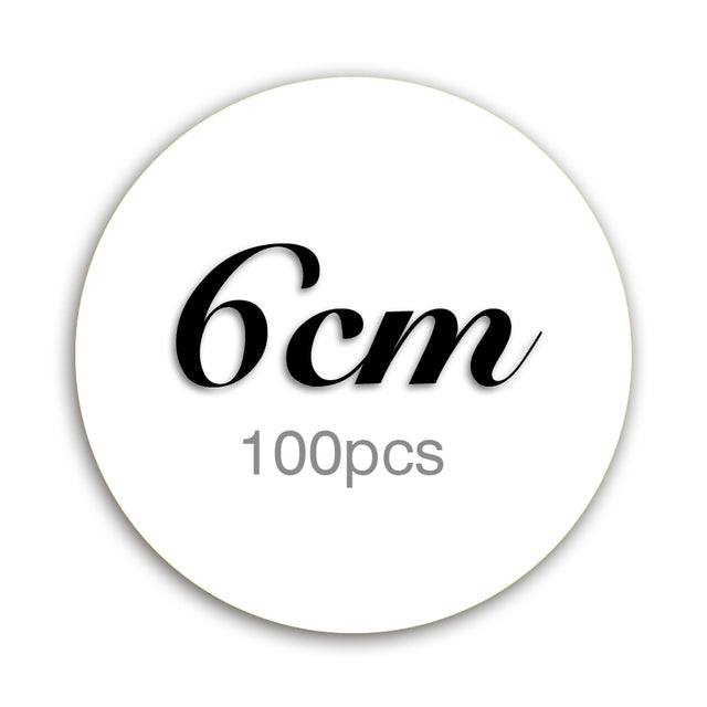 Custom Label Sticker And Wedding Stickers Customized LOGO Design Your Own Stickers Personalized Adhesive Round For Packing