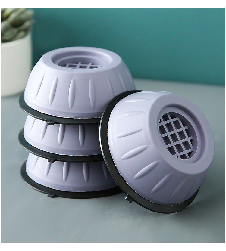 Universal Anti-Vibration Feet Pads Washing Machine Rubber Mat Anti-Vibration Pad Dryer Refrigerator Base Fixed Non-Slip Pad