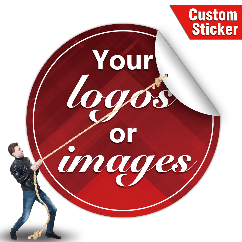 Custom Label Sticker And Wedding Stickers Customized LOGO Design Your ...